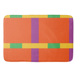 Tapete De Banheiro Blocos de cores