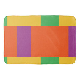 Tapete De Banheiro Blocos de cores