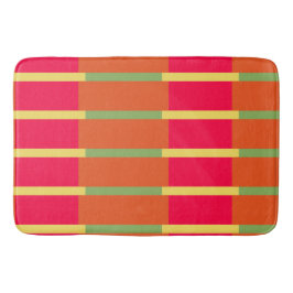 Tapete De Banheiro Blocos de cores 3