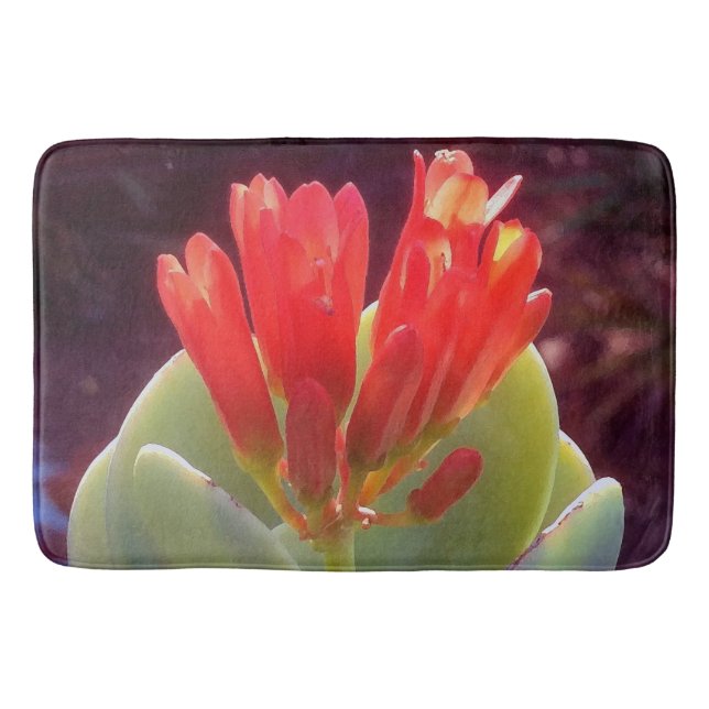 Tapete De Banheiro Blooming Agave (Frente)