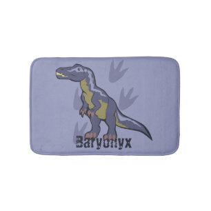 Tapete De Banheiro Blue Baryonyx