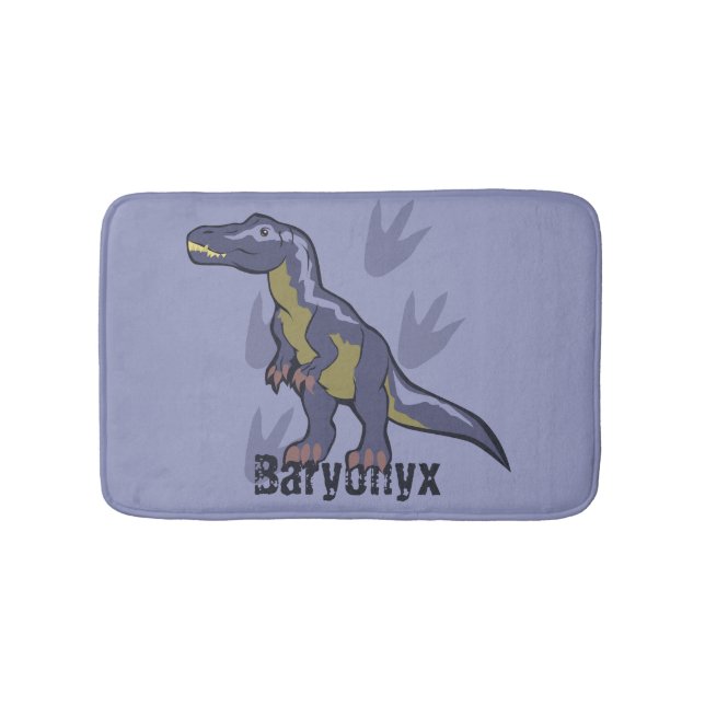 Tapete De Banheiro Blue Baryonyx (frente)