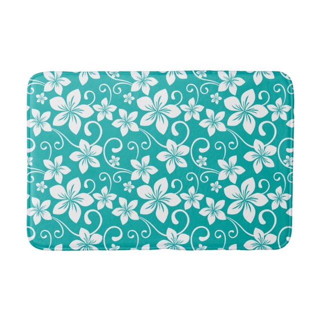 TAPETE DE BANHEIRO BLUE HAWAII (TEAL) (Frente)