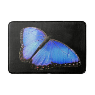 Tapete De Banheiro Blue Morpho Butterfly