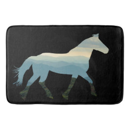 Tapete De Banheiro Blue Ridge Horse Mat