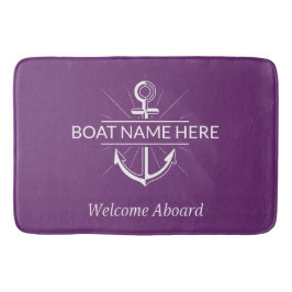 Tapete De Banheiro Boat de boas-vindas