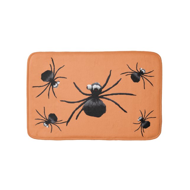 Tapete De Banheiro Bobo Aranhas Bath Mats (frente)