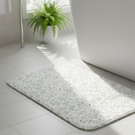 Tapete De Banheiro Boho Flor Silvestre