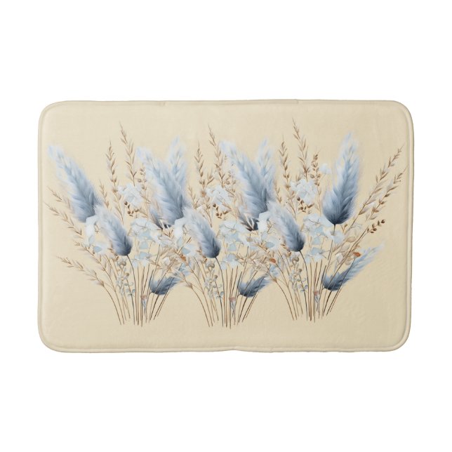 Tapete De Banheiro Boho Grass (Frente)