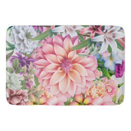 Tapete De Banheiro Boho mistura floral Flores silvestres Lily verão