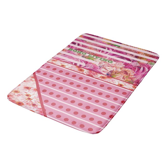 Tapete De Banheiro BOHO VIVENDO I - Bath Mat (Angulado)
