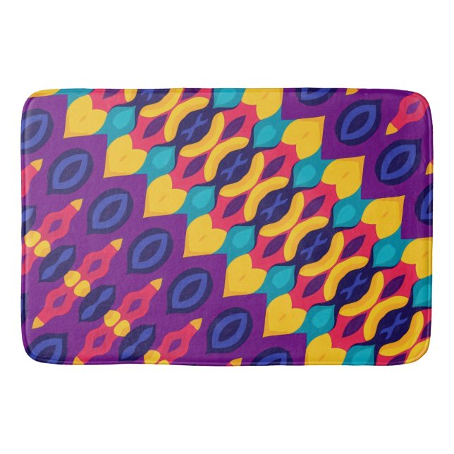 Tapete De Banheiro Bold Boho (Frente)
