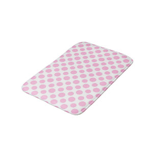 Tapete De Banheiro Bolinhas cor-de-rosa de Ombre