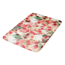 Bolinhas Vermelha Rosa Suja Grunge