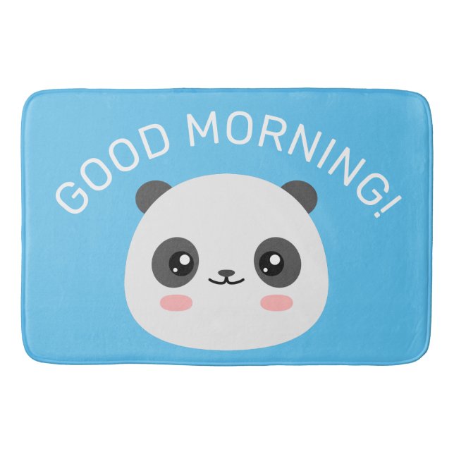 Tapete De Banheiro Bom dia (Frente)