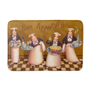 Tapete De Banheiro Bon Appétit