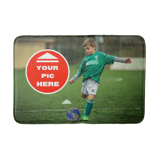 Tapete De Banheiro Bonita! Bath Mat- Personalizado - Médio (Frente)