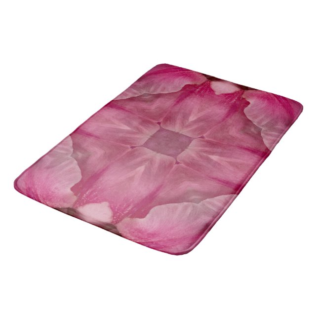 Tapete De Banheiro Bonito a rosa (Angulado)