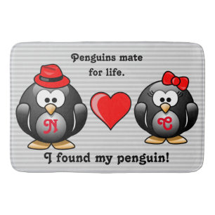 Tapete De Banheiro Bonito eu encontrei meu companheiro do pinguim