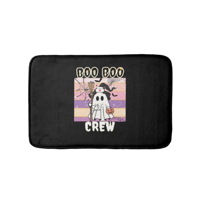 Tapete De Banheiro Boo Boo Crew Halloween Enfermeira Fantasma Essenci (frente)