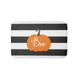 Tapete De Banheiro "Boo" Pumpkin Halloween