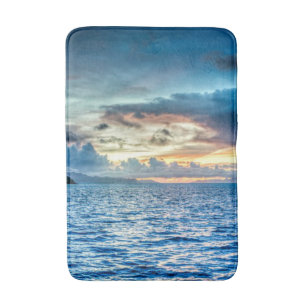Tapete De Banheiro Bora Bora Sunset, fotografia cênica,