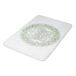 Tapete De Banheiro Borboleta Mandala - Bath Mat