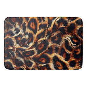 Tapete De Banheiro Borda Leopardo: Adicione Flair Exótico ao Seu Chá