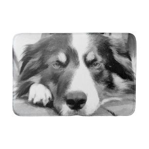 TAPETE DE BANHEIRO BORDER COLLIE