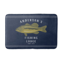 Bordo de Pesca em Azul, Bass e Família