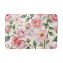 Borgonha e Floral Rosa