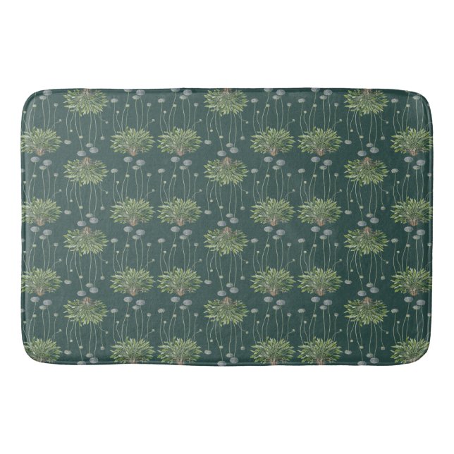 Tapete De Banheiro Botanical Motif (Frente)