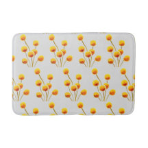 Botão do Billy flores amarelas modernas