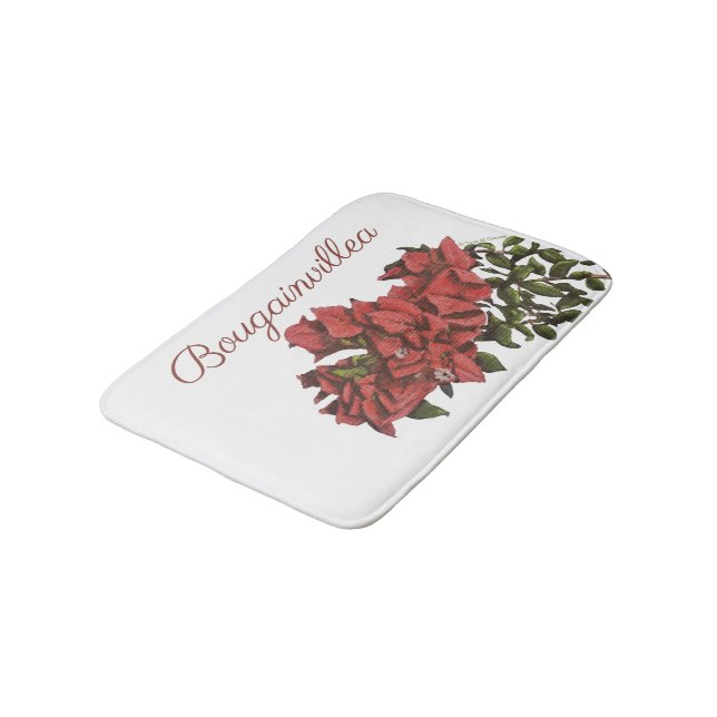 Tapete De Banheiro Bougainvillea Bath Mat (Angulado)