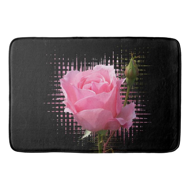 Tapete De Banheiro brecha rosa rosa rosa rosa (Frente)