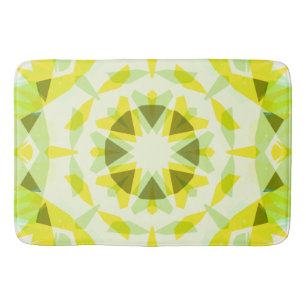 Tapete De Banheiro Bright Yellow Green Summer Star Dopamine Art