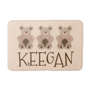 Tapete De Banheiro Brinquedo de pelúcia castanho-esbranquiçado, ursin