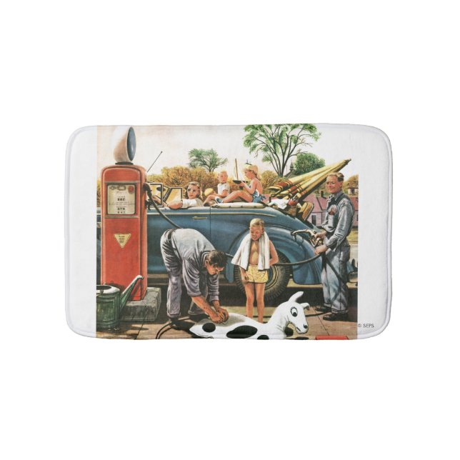 Tapete De Banheiro Brinquedo de praia insuflável (frente)