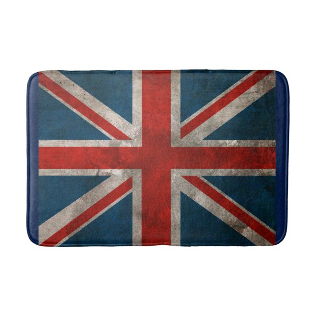 Tapete De Banheiro British Flag Union Jack Bath Mat (Frente)