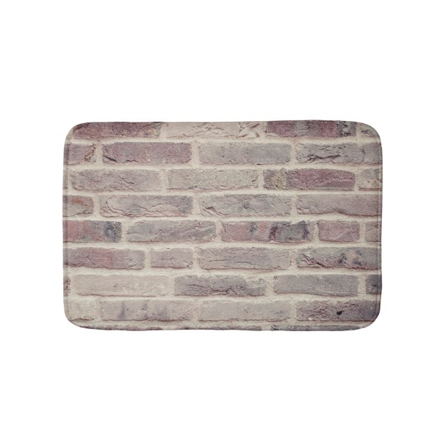 Tapete De Banheiro Brown Brick Wall (frente)