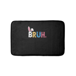 Tapete De Banheiro Bruh Easter Bunny Cute Memória Para Crianças _3
