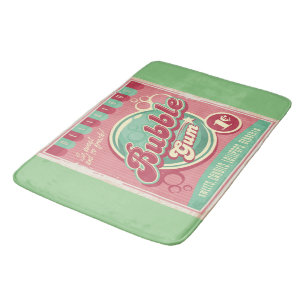 Tapete De Banheiro Bubble Gum Bath Mat