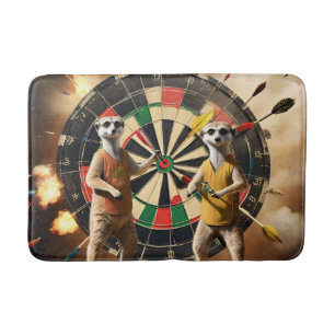 Tapete De Banheiro Bullseye Burrow: Meerkat Dart League,