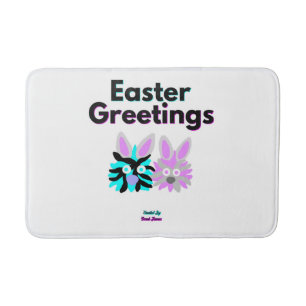 Tapete De Banheiro Bunny Felpudos Medium Bath Mat