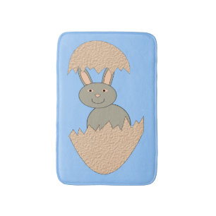 Tapete De Banheiro Bunny Hatching from Egg Weird Bath Mat