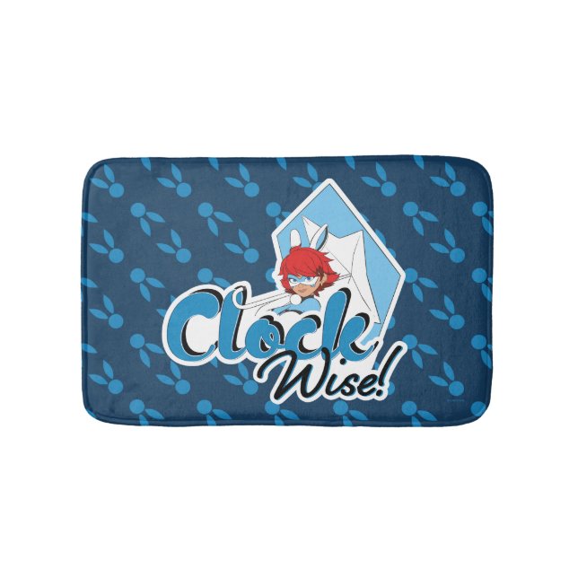 Tapete De Banheiro Bunnyx | Sábio Relógio! (frente)