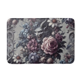 Tapete De Banheiro Buquê de Baphomet - Vitoriano Gótico