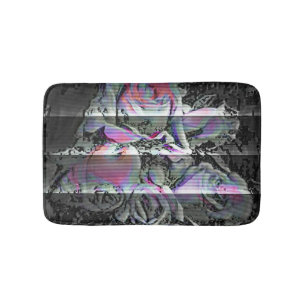 Tapete De Banheiro Buquê Techno