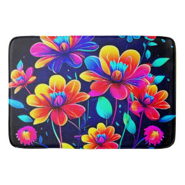 Tapete De Banheiro Buquê vívido