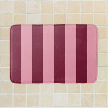 Burgundy Rosa Grande Padrão de Faixa Vermelho Cere